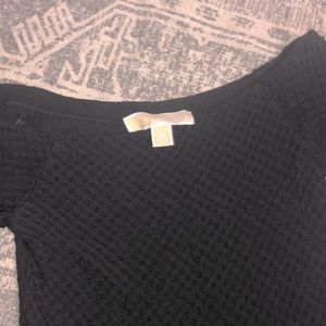 Textured, Michael Kors, off shoulder dress